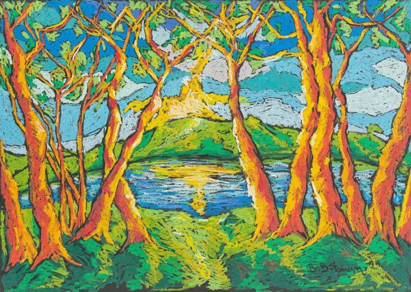 Behzad Behnam, Les Arbres, 1998