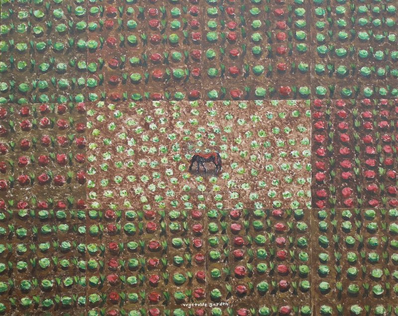 Niaz Babatabar, Vegetable Garden, 2024