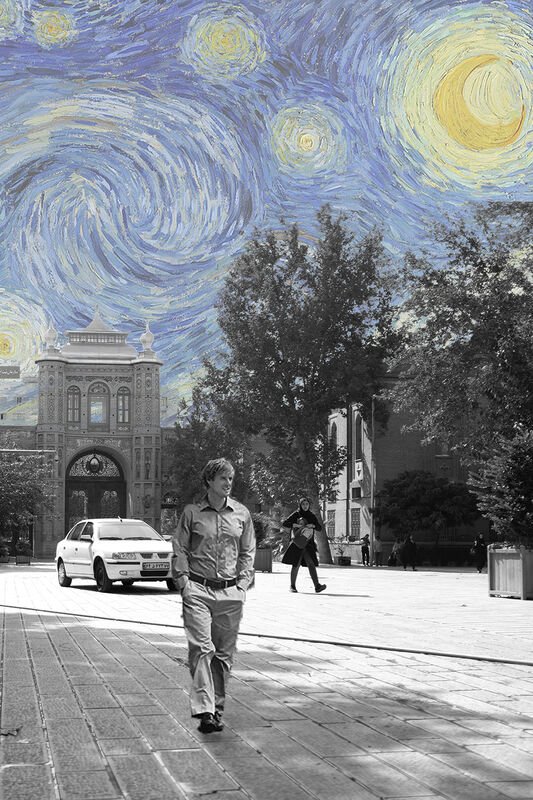 Jalal Mashhadi Fard, Midnight in Paris , 2019
