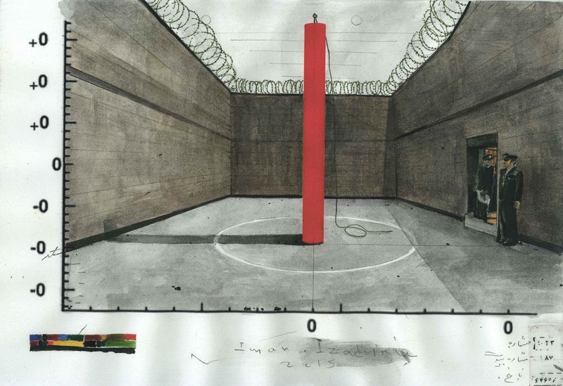 Iman Izadinia, Prisoner, 2016