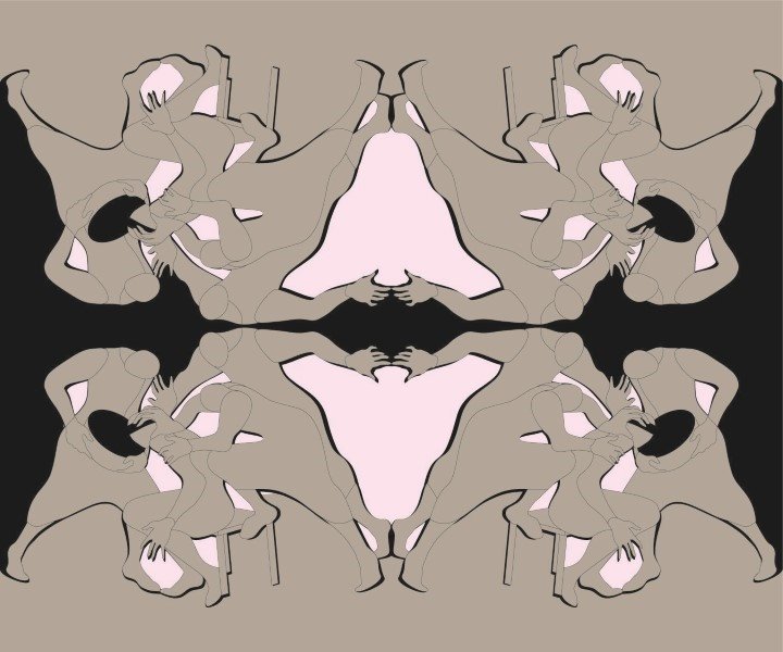 Parastou Forouhar, Parade II, 2014