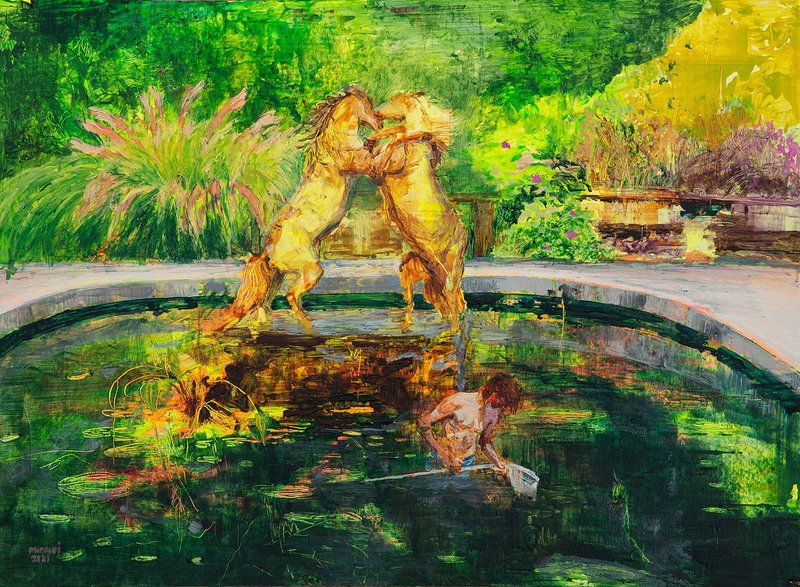 Mahsa Nouri, Lovers, 2021