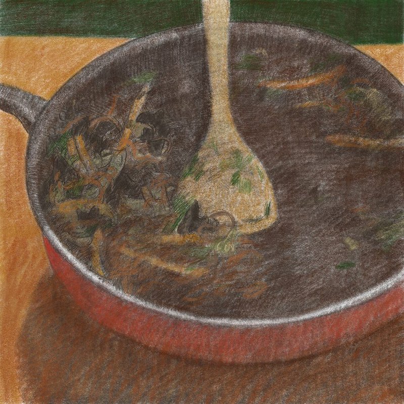 Neda Mirhosseini, Noodles, 2022