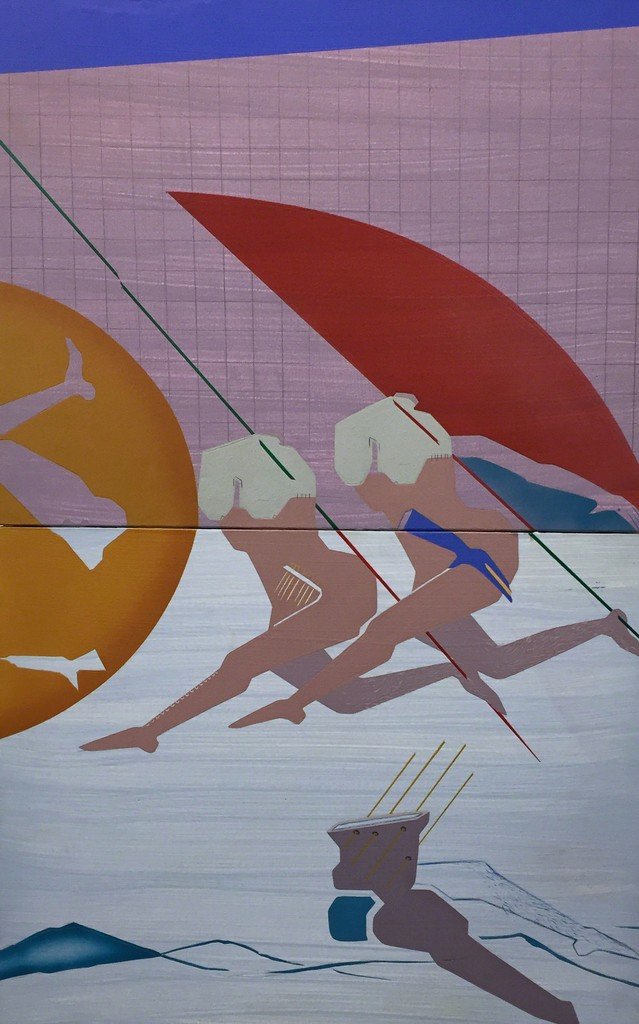 Maryam Hoseini, Sequences of Women With Long Tails 4, 2018