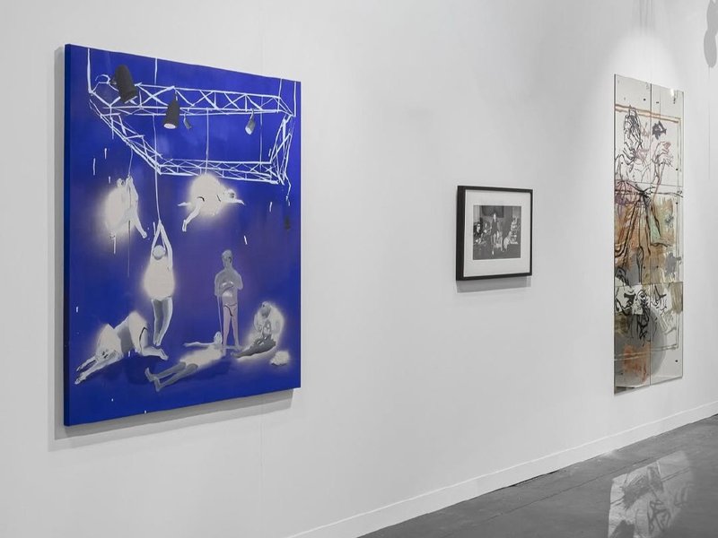 Installation view.