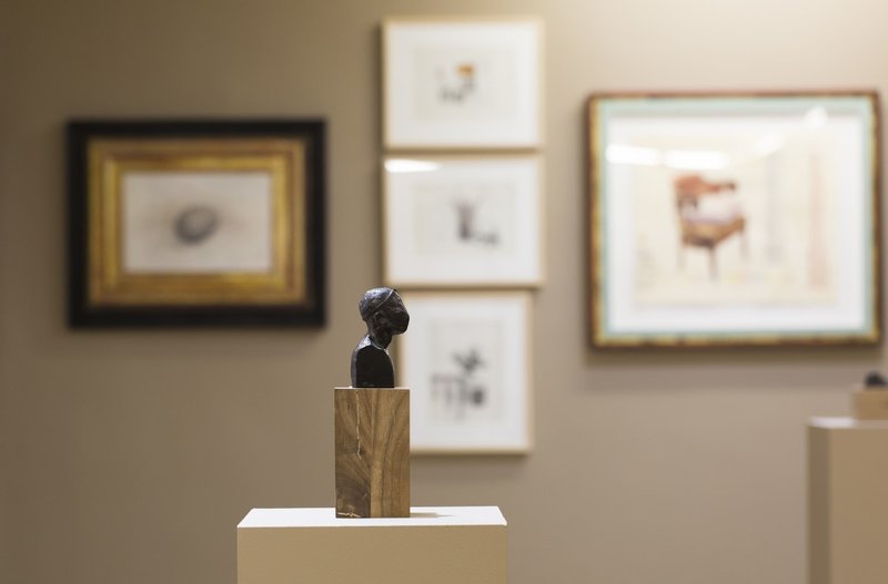 Master and Friend, installation view