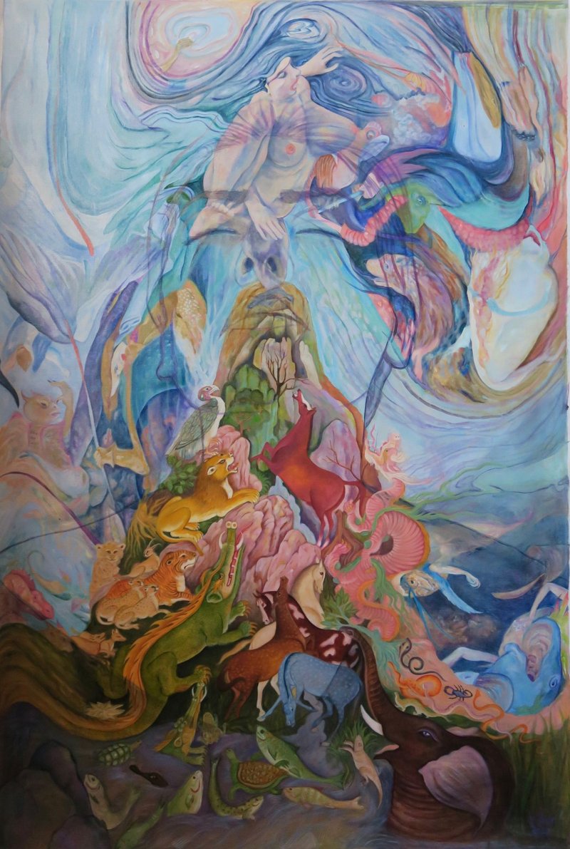 Bahar Sabzevari, Chaotic dreams, 2020