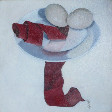Leyly Matine Daftary, Eggs, 1982
