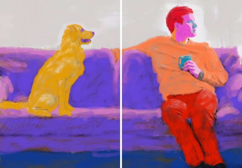 Farshid Mesghali, Untitled 01, 2020