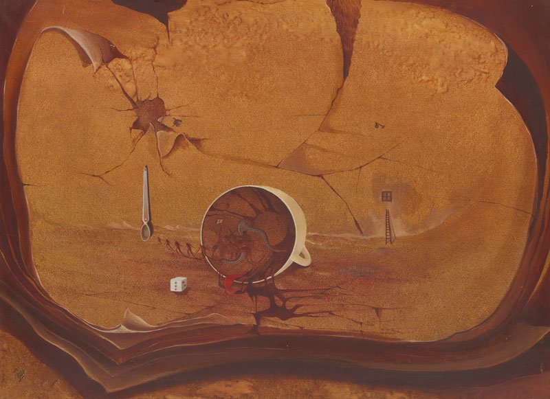 Siavash Kasrai, Tasseography, 1976