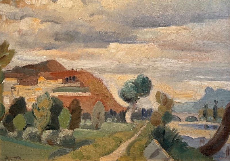 Andre Lhote, Village de lea Drome, 1928