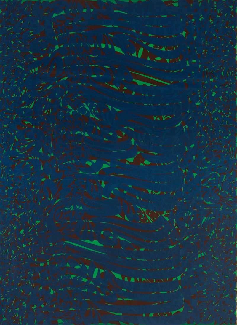 Charles Hossein Zenderoudi, Untitled