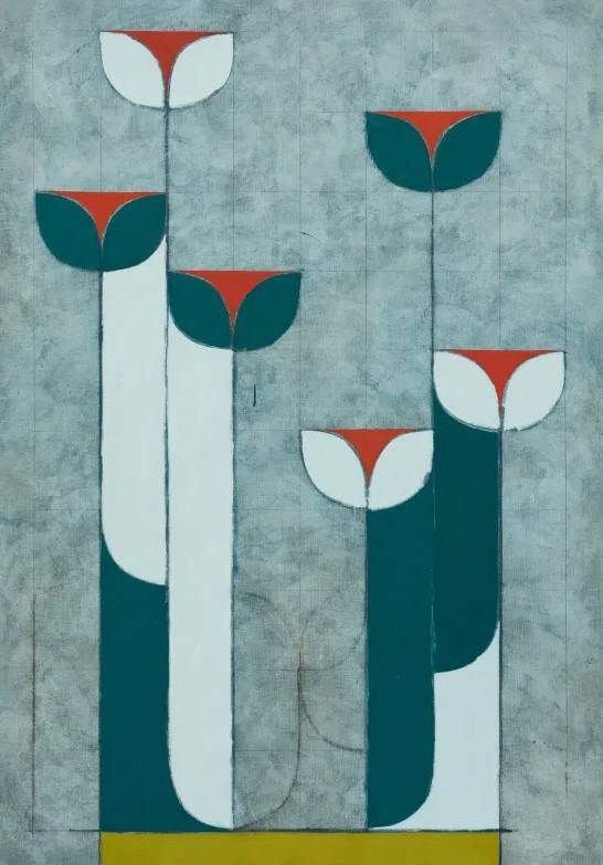 Kamrooz Aram, Proto-Turquoise Variation II, 2023