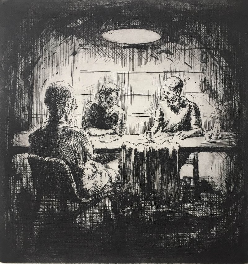 Atefeh Moharari, Night Talk, 2020
