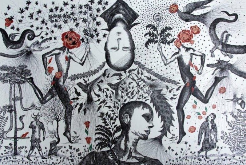 Leila Nouraei, Godfather Likes Red Roses, 2024