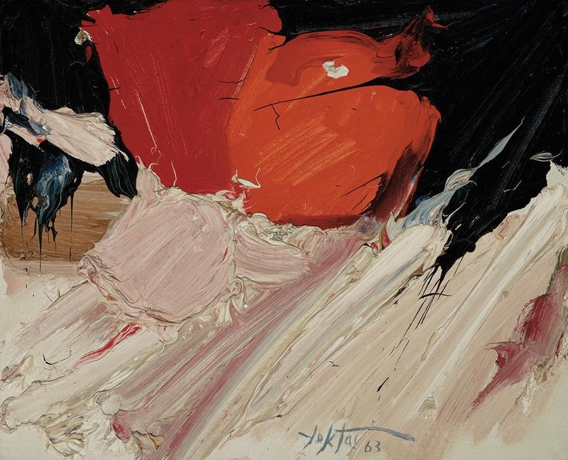 Manoucher Yektai, Two Pomegranate, 1963