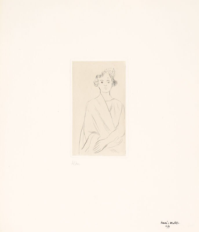 Henri Matisse, Jeune femme au peigne espagnol, 1920