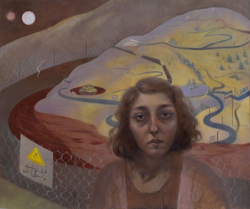 Mohadese Taheri, Danger of Falling and Drowning, 2022