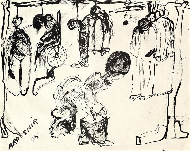 Ardeshir Mohassess, Untitled, 1995