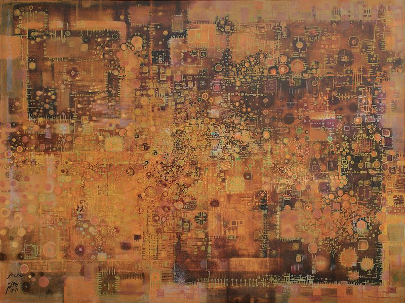 Jafar Rouhbakhsh, Untitled, 1988