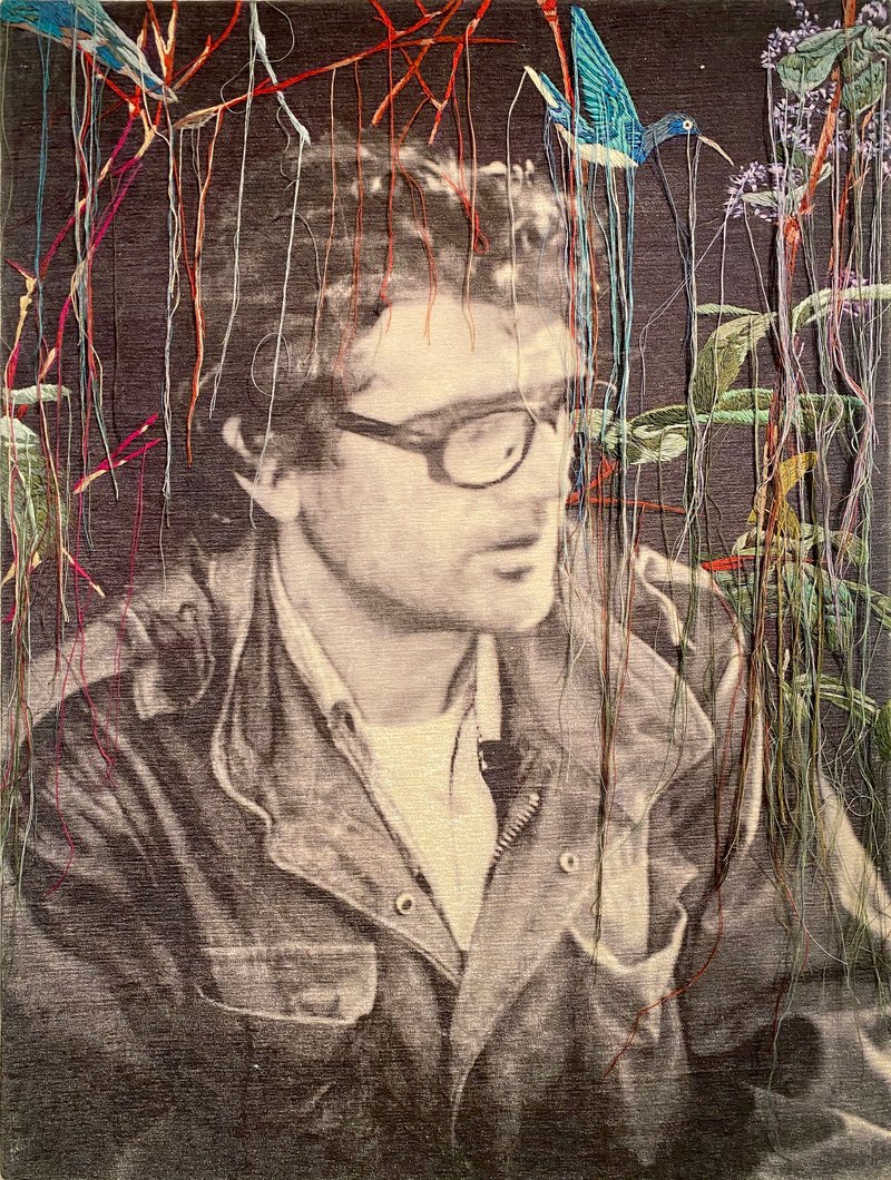 Rozita Sharafjahan, Portrait of Iranian Singer Mohammad Reza Shajarian, 2022