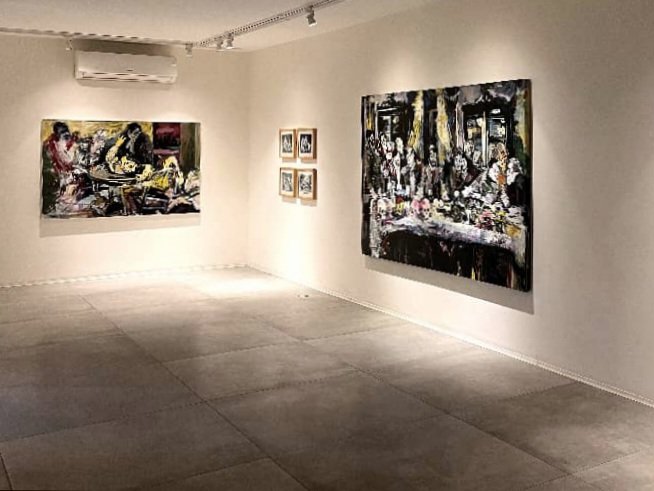 Night Orchestra, installation view