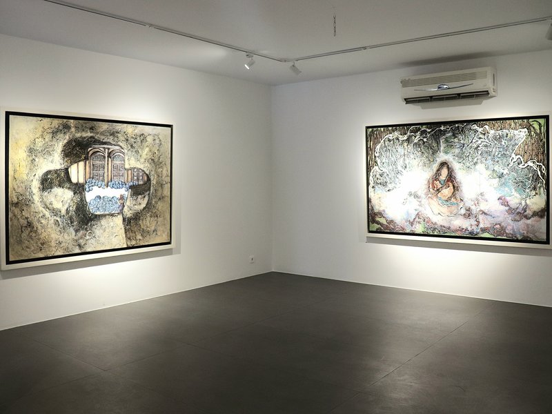 The Guardian of Treasure, installation view