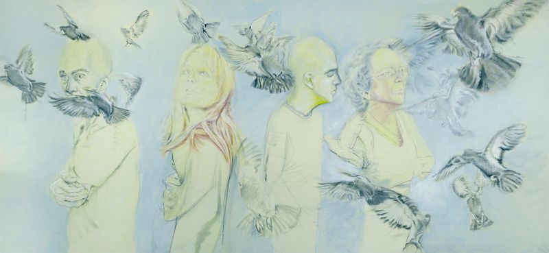 Pantea Rahmani, Probably Pigeons, 2013