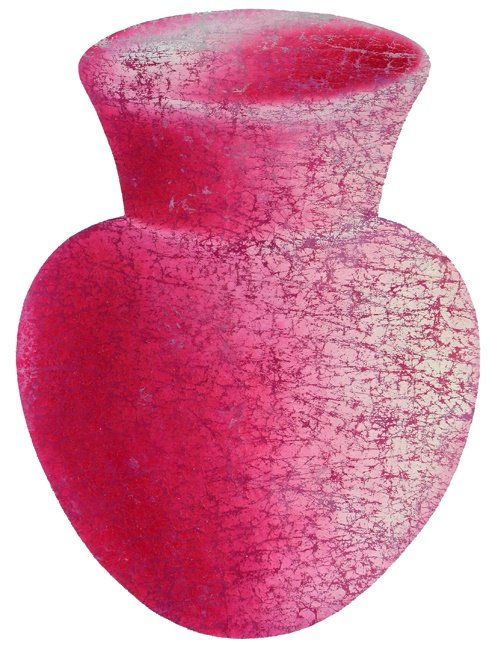 Farhad Moshiri, Pink Jar on White, 2005