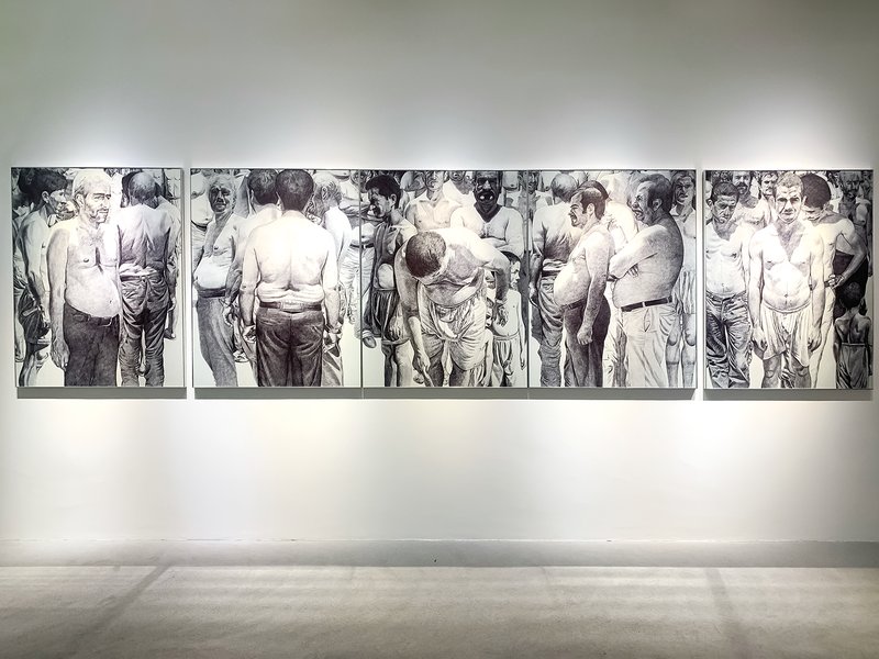 Golestan, installation view