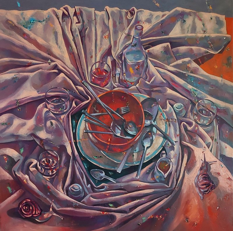 Marjan Sabeti, Out of Breath, 2020