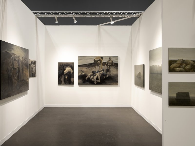 Installation view.
