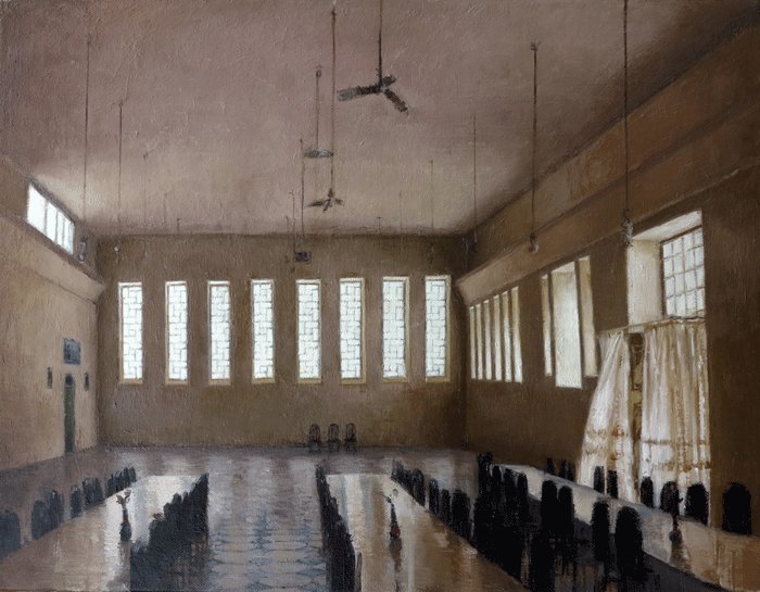 Zahra QaraKhani, The Dinning Hall, 2016