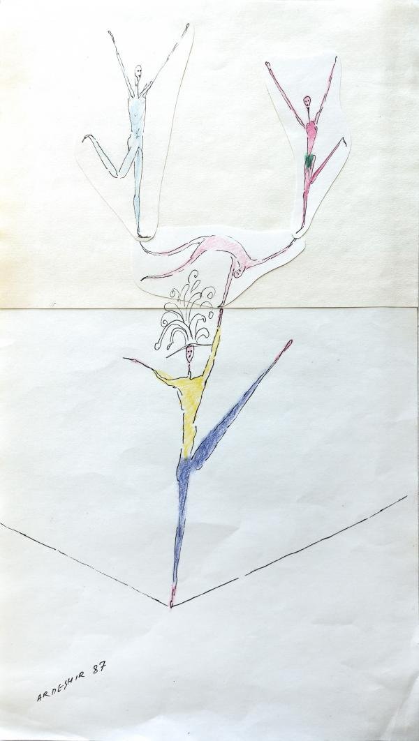 Ardeshir Mohassess, Untitled, 1987