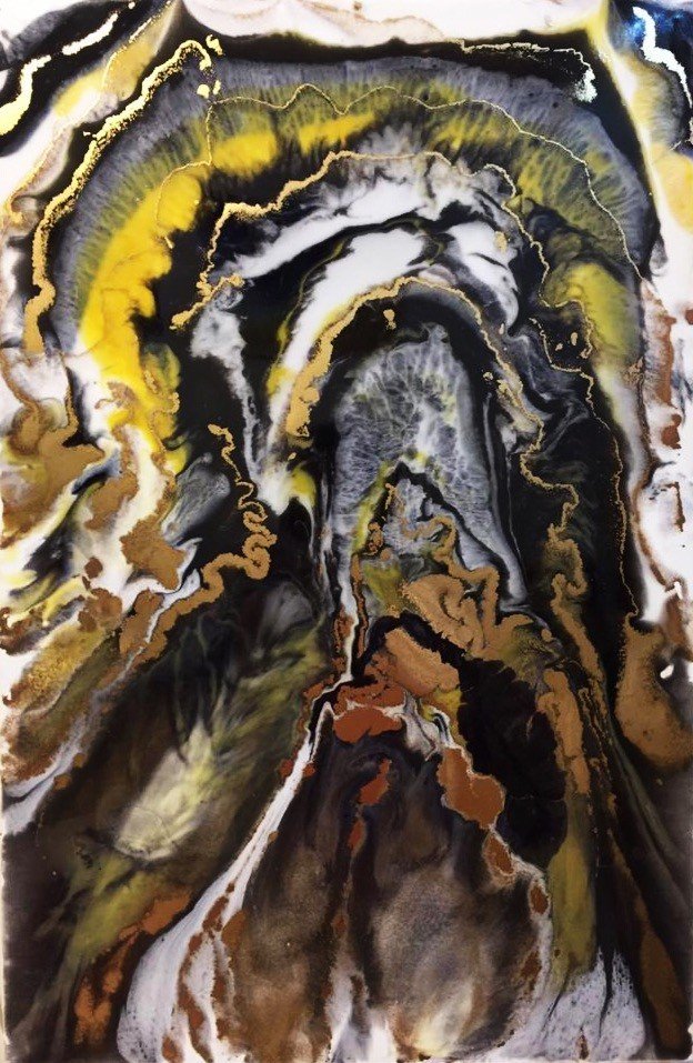 Mitra Ghazizadeh, Mysterious valley, 2018