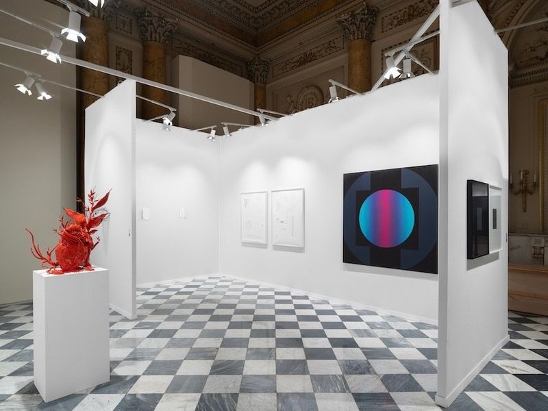 Installation view.