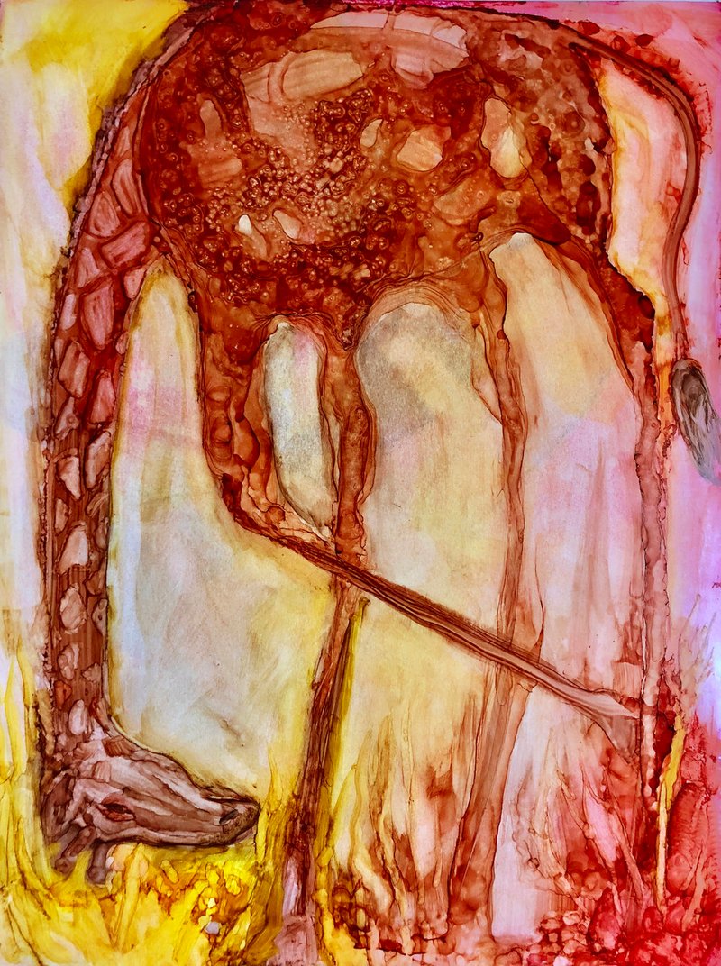 Bahar Sabzevari, Modest Giraffe, 2018