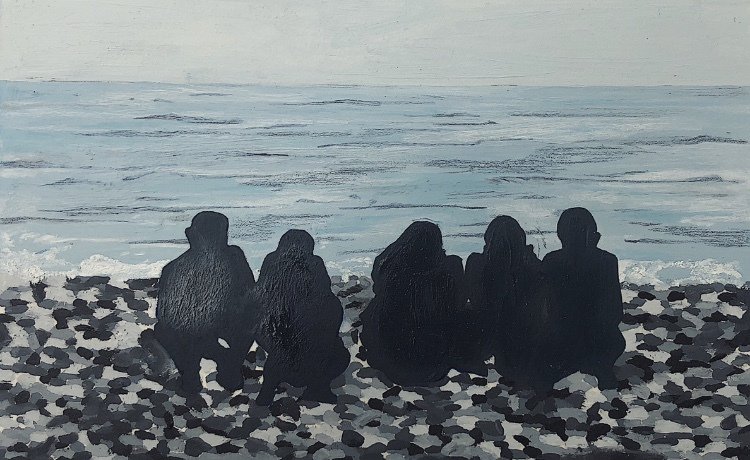 Khorshid Mirza Aghaie, Family Photo, 2020