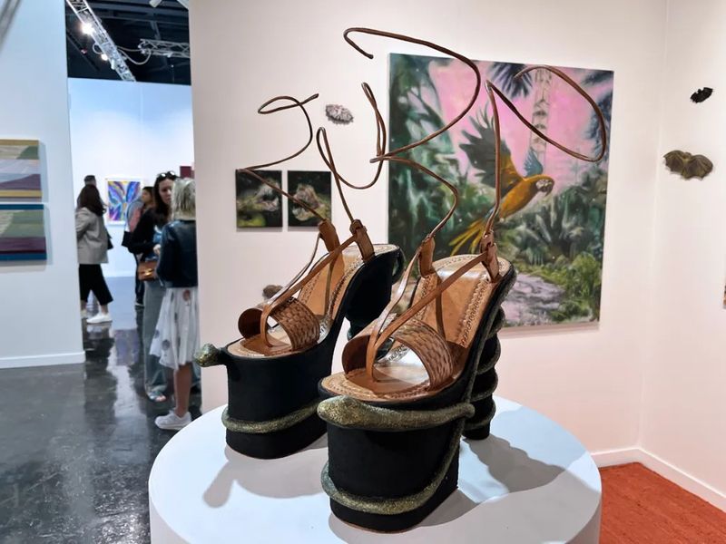 The Best Booths at NADA Miami, From High-Heeled Caites to Cans of El Pato