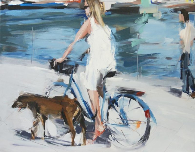 Alireza Varzandeh, Unterm Brücke, 2018