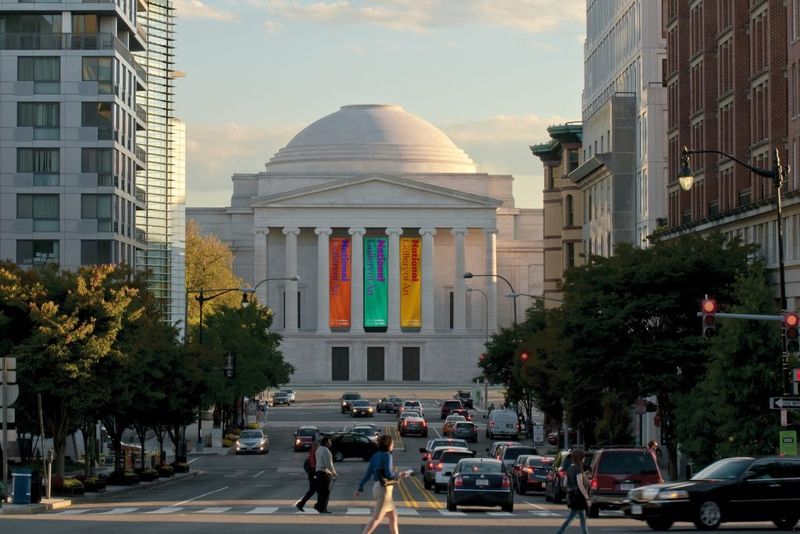 The National Gallery of Art Reopened Today.