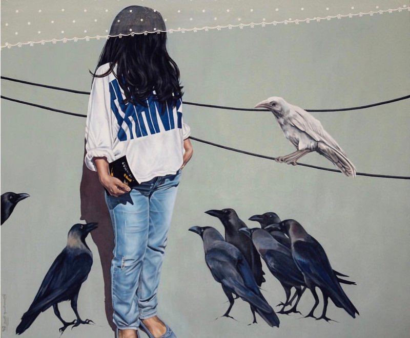 Zeynab Movahed, Self Portrait, 2016
