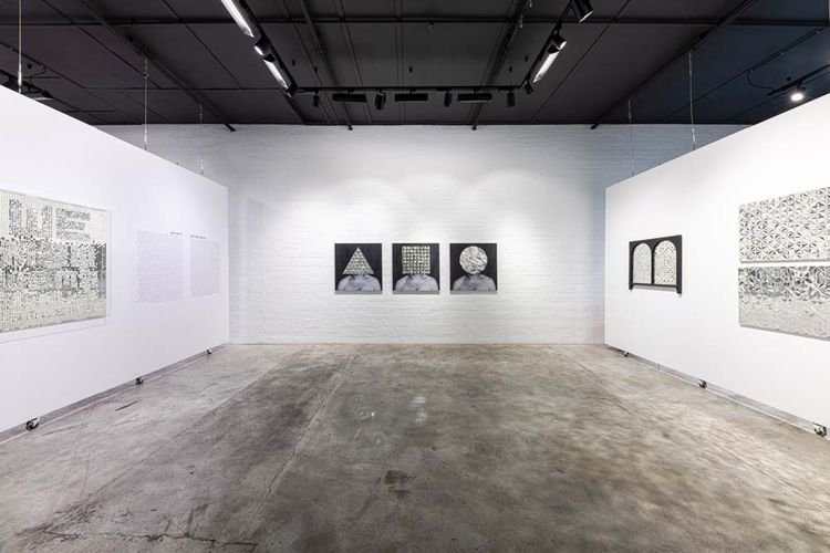 Looking at Me Looking At You, installation view
