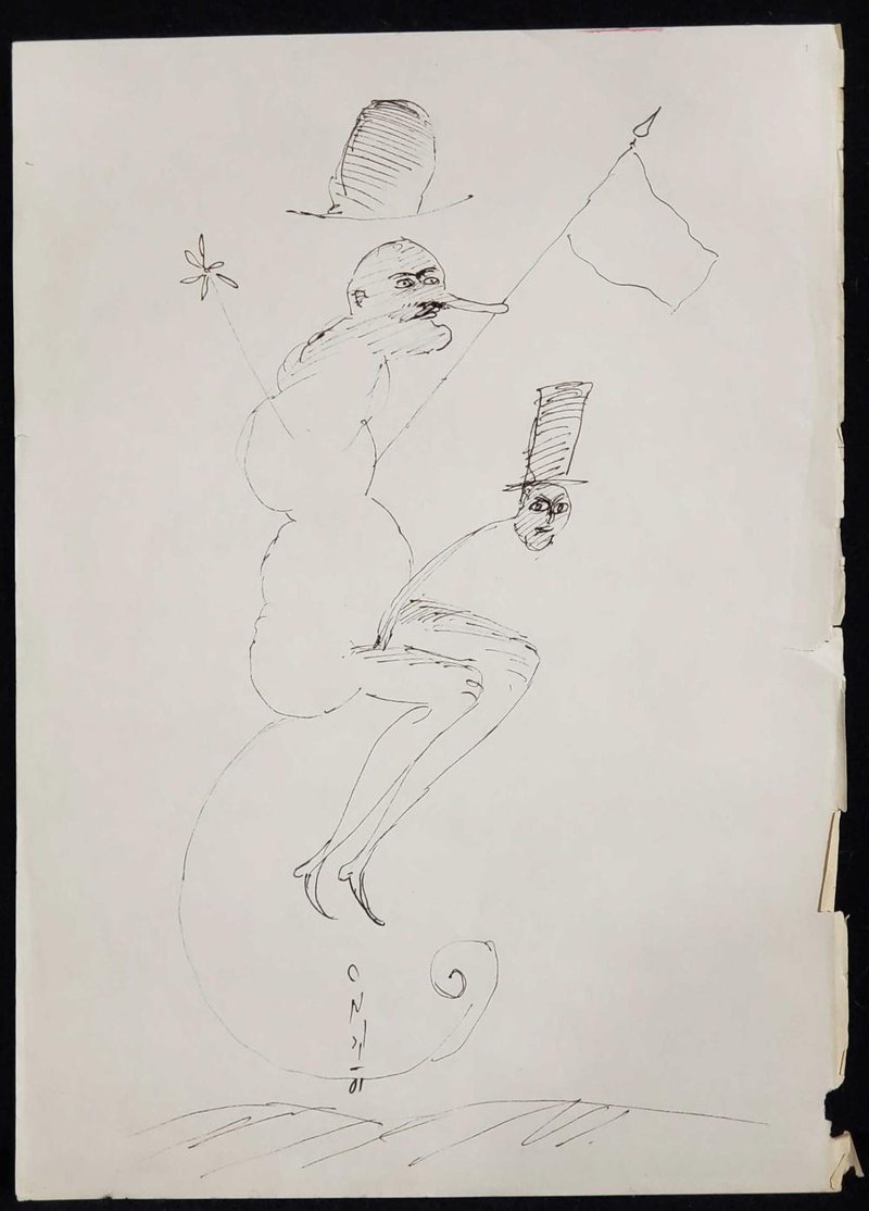 Ardeshir Mohassess, Untitled, 1972