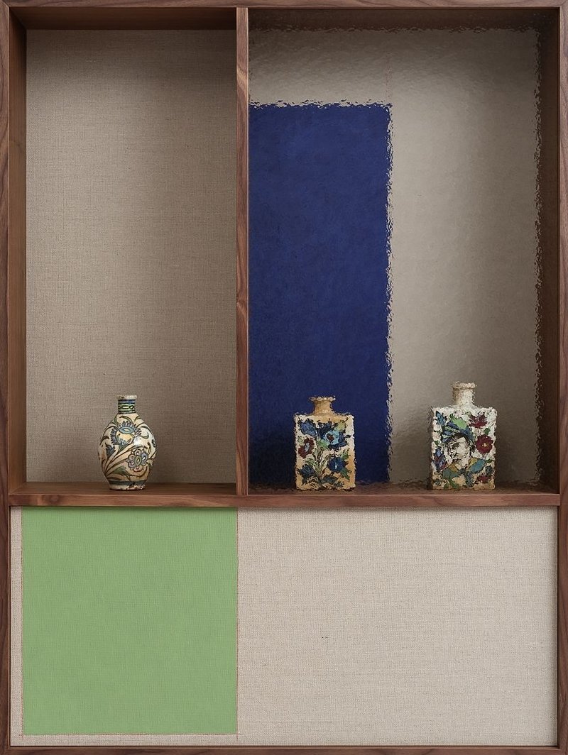 Kamrooz Aram, Domestic Composition (Biruni/Andaruni), 2022